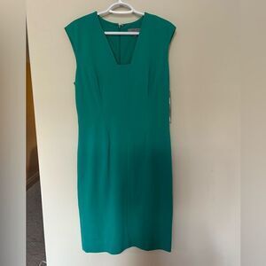 NWT Classiques Entier Turquoise Sheath Dress